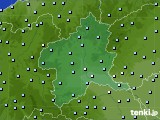 群馬県のアメダス実況(降水量)(2024年02月05日)