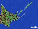 道東のアメダス実況(日照時間)(2024年02月05日)