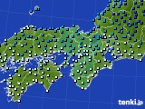 近畿地方のアメダス実況(気温)(2024年02月05日)