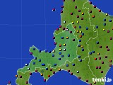 道央のアメダス実況(日照時間)(2024年02月07日)