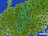 長野県のアメダス実況(日照時間)(2024年02月08日)