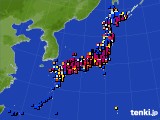 2024年02月09日のアメダス(日照時間)