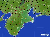三重県のアメダス実況(日照時間)(2024年02月09日)