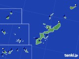 2024年02月10日の沖縄県のアメダス(風向・風速)