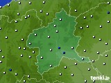群馬県のアメダス実況(風向・風速)(2024年02月11日)