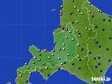 道央のアメダス実況(積雪深)(2024年02月12日)
