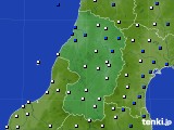 山形県のアメダス実況(風向・風速)(2024年02月12日)