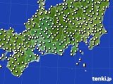 東海地方のアメダス実況(気温)(2024年02月13日)