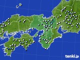 近畿地方のアメダス実況(降水量)(2024年02月15日)