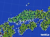 中国地方のアメダス実況(日照時間)(2024年02月15日)