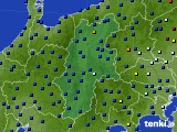 長野県のアメダス実況(日照時間)(2024年02月15日)