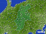 長野県のアメダス実況(気温)(2024年02月15日)