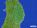岩手県のアメダス実況(気温)(2024年02月15日)