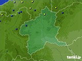 群馬県のアメダス実況(積雪深)(2024年02月16日)