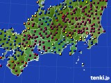 東海地方のアメダス実況(日照時間)(2024年02月16日)