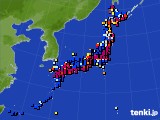 アメダス実況(日照時間)(2024年02月16日)