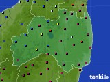 2024年02月16日の福島県のアメダス(日照時間)