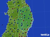 2024年02月16日の岩手県のアメダス(日照時間)