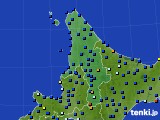 2024年02月17日の道北のアメダス(日照時間)