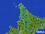 2024年02月19日の道北のアメダス(日照時間)