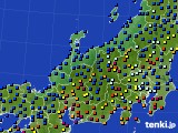 北陸地方のアメダス実況(日照時間)(2024年02月20日)
