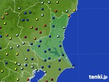 茨城県のアメダス実況(日照時間)(2024年02月20日)