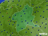 群馬県のアメダス実況(日照時間)(2024年02月22日)