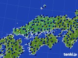 中国地方のアメダス実況(日照時間)(2024年02月23日)