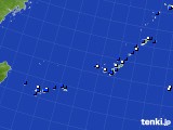 沖縄地方のアメダス実況(風向・風速)(2024年02月23日)