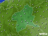 群馬県のアメダス実況(風向・風速)(2024年02月24日)
