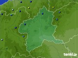 群馬県のアメダス実況(積雪深)(2024年02月25日)