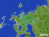 2024年02月25日の佐賀県のアメダス(日照時間)