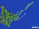 2024年02月25日の道東のアメダス(気温)
