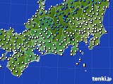 2024年02月26日の東海地方のアメダス(気温)