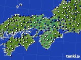 2024年02月26日の近畿地方のアメダス(風向・風速)