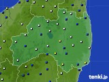 2024年02月26日の福島県のアメダス(風向・風速)