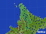 2024年02月27日の道北のアメダス(日照時間)