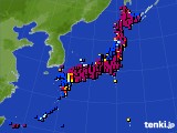 2024年02月28日のアメダス(日照時間)