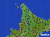 2024年02月28日の道北のアメダス(日照時間)