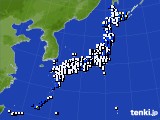 2024年02月28日のアメダス(風向・風速)