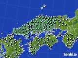 中国地方のアメダス実況(降水量)(2024年02月29日)