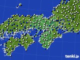 2024年03月01日の近畿地方のアメダス(風向・風速)