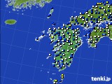 九州地方のアメダス実況(風向・風速)(2024年03月01日)
