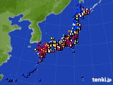 2024年03月02日のアメダス(日照時間)