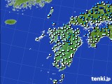 九州地方のアメダス実況(気温)(2024年03月02日)
