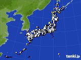 2024年03月02日のアメダス(風向・風速)