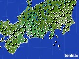 2024年03月03日の東海地方のアメダス(気温)