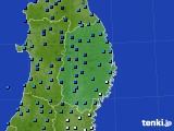 岩手県のアメダス実況(気温)(2024年03月03日)