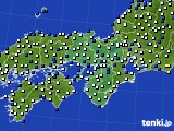 近畿地方のアメダス実況(風向・風速)(2024年03月03日)