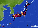 2024年03月04日のアメダス(日照時間)